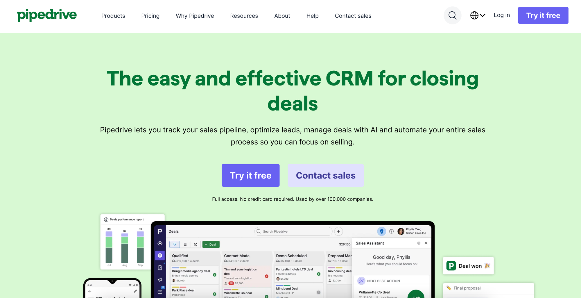pipedrive crm